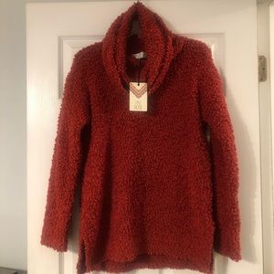 Trendy Crimson Sweater